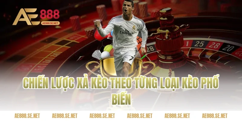 Chiến lược xả kèo theo từng loại kèo phổ biến